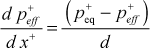p+ lag equation